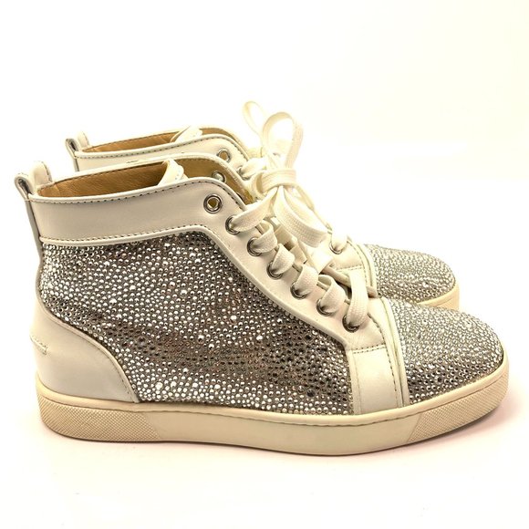 Christian Louboutin Shoes - Christian Louboutin Louis Strass Sneakers 38.5